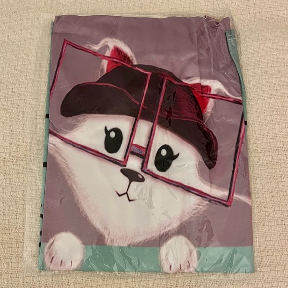 NWT SLEEVELESS CASUAL T-SHIRT A-LINE MINI DRESSES CAT PRINT CREWNECK BEACH TANK - Picture 7 of 8